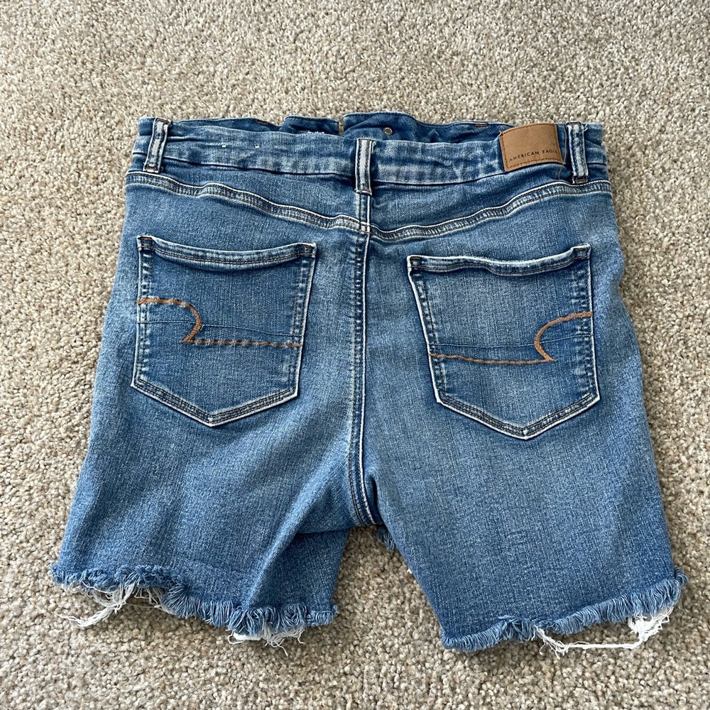 American Eagle High Waisted jean shorts